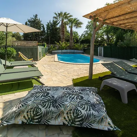 Gite Imagine Roussillon Privee Avec Piscine - 6 Personnes * Кане